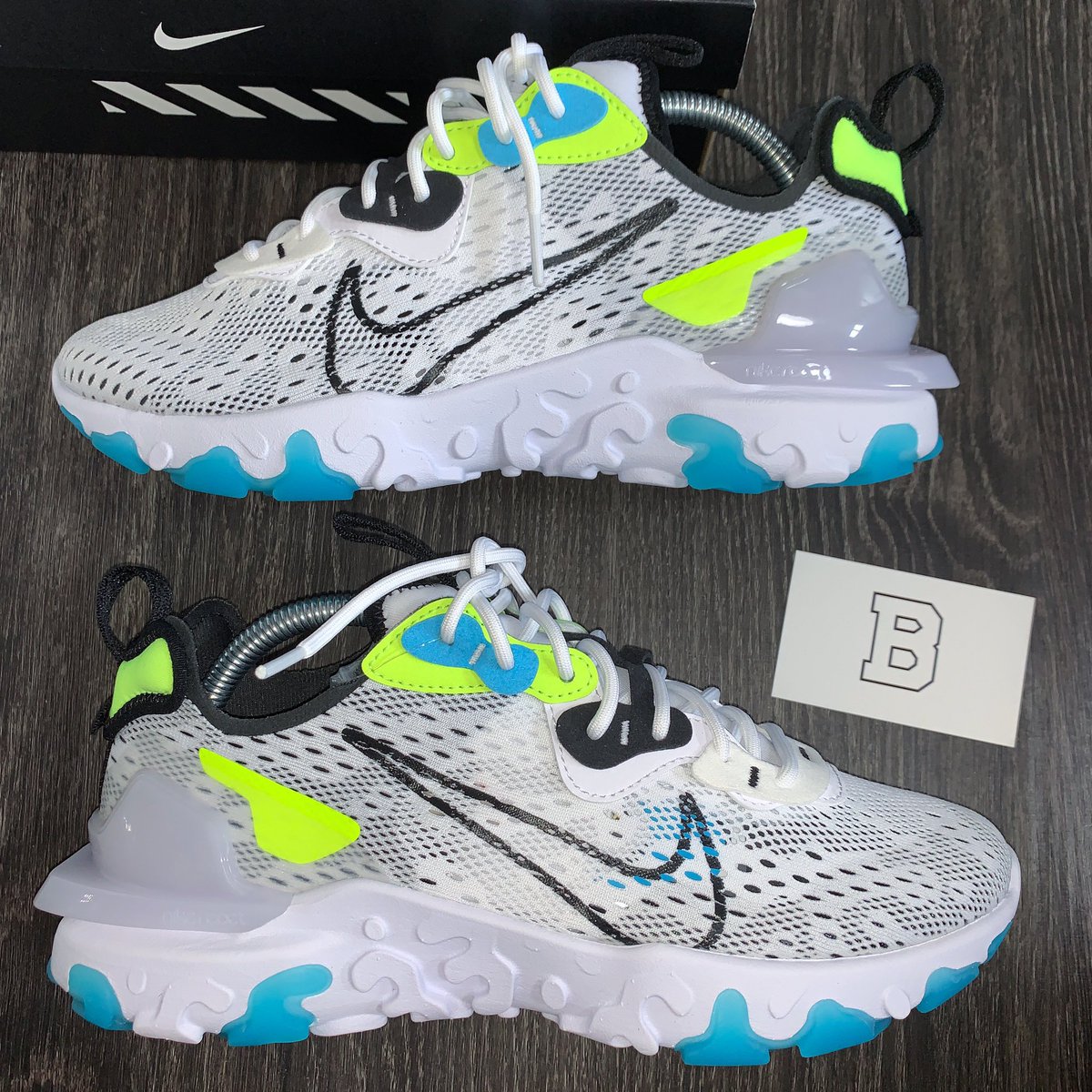 nike react blue fury