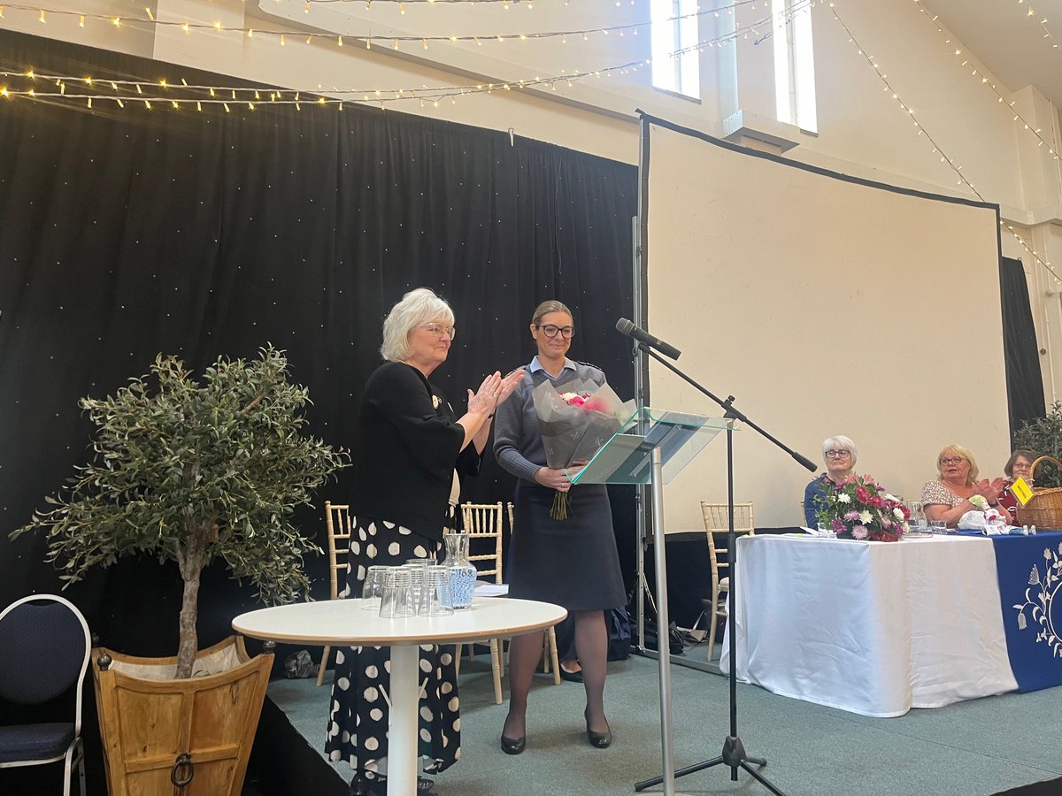 2/2 ...This included detailed information about the roles and responsibilities of the Station, talking about the lived experiences of service personnel and the positive changes made to support everyone through their careers. #womensinstitute #oxfordshire