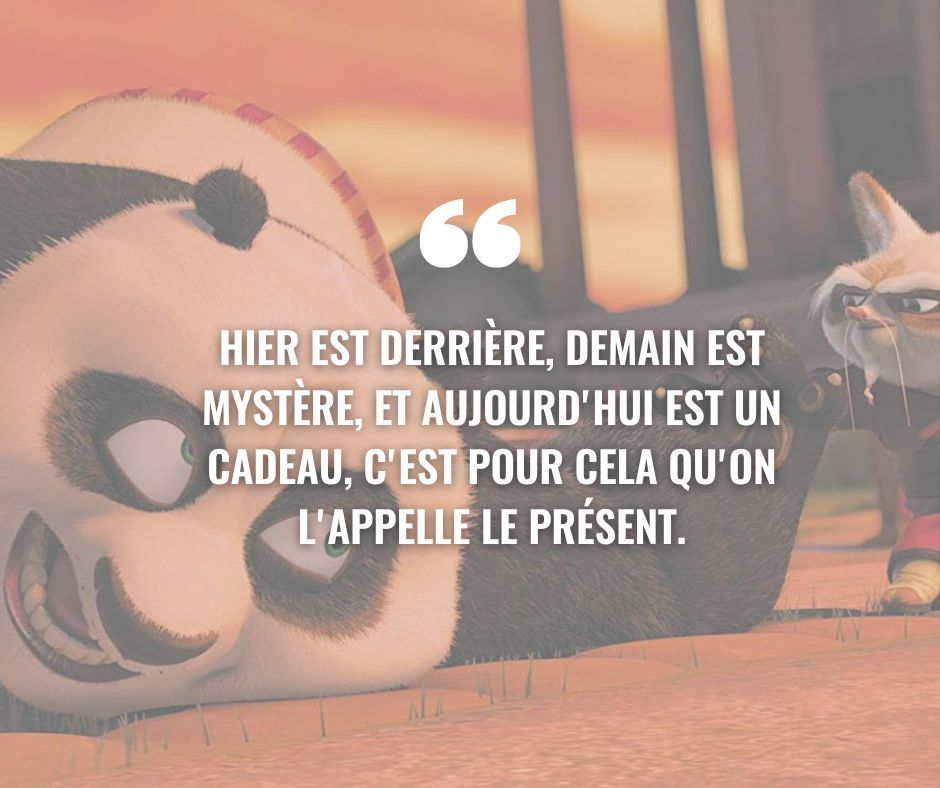 📽 Kung Fu Panda 4, c’est en salle dès aujourd’hui !

Pour les petits comme pour les grands, découvrez les nouvelles aventures de Po et de ses compagnons. 

On ne sait pas vous, mais nous, on a hâte de retrouver notre panda préféré ! #KungFuPanda4 #moviequotes #mercredicinema