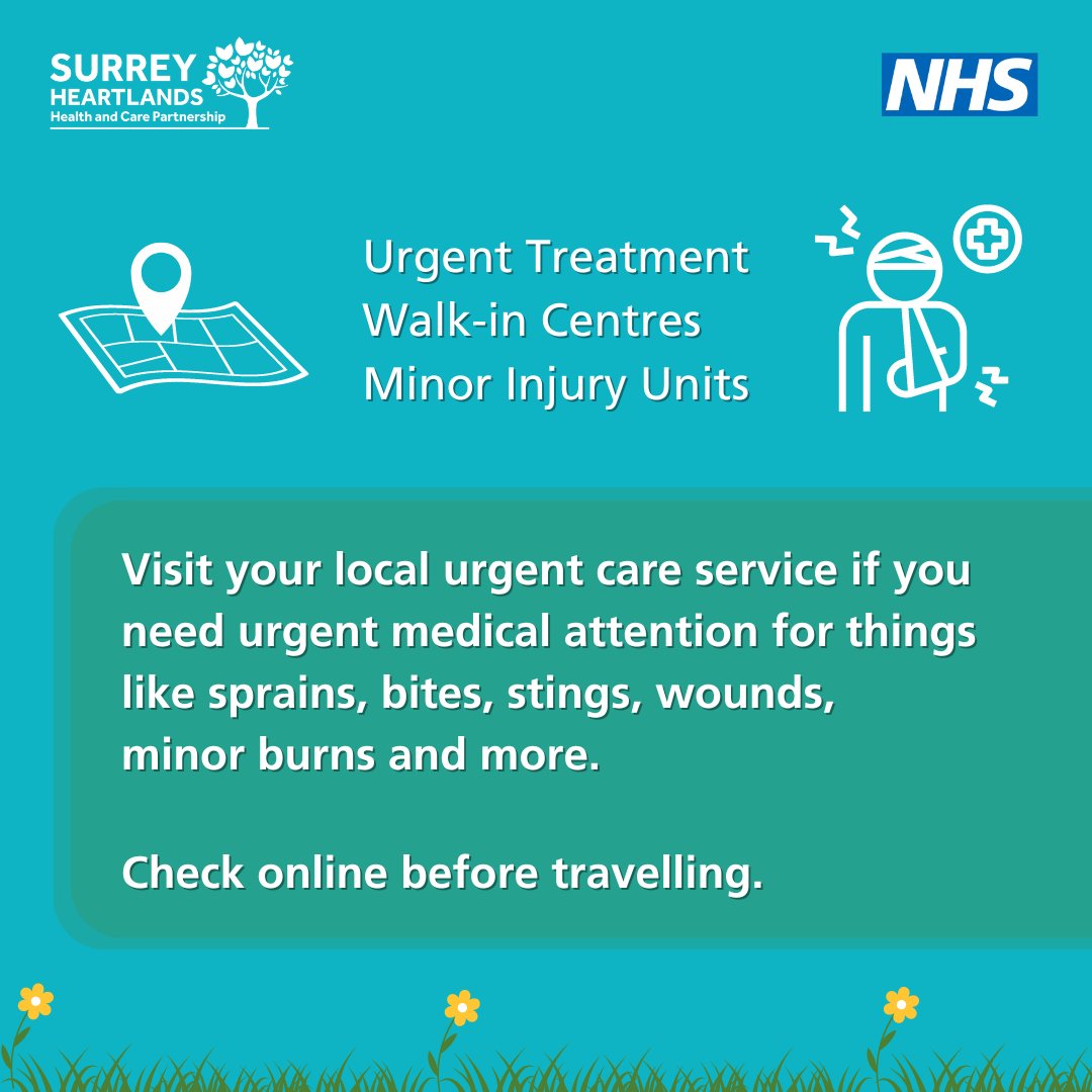 As the NHS prepares for what’s expected to be another busy bank holiday weekend, people living in Surrey are being urged to play their part and help the local NHS by choosing the right service. Read more 👉 ow.ly/vKS050R2ZPP