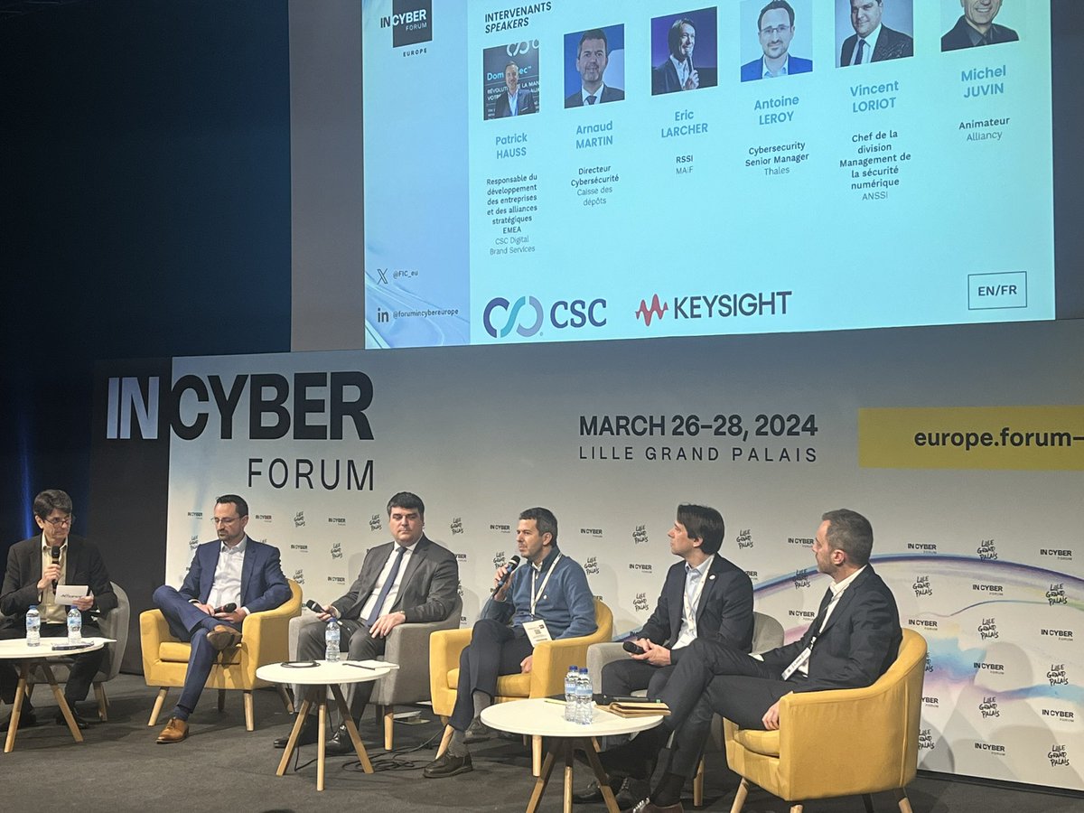 Régis MASSÉ (@remasse) on Twitter photo En direct du <a href="/FIC_eu/">Forum InCyber (FIC) - EUROPE</a> , une table ronde sur l’évaluation de son niveau de sécurité. @patrick_hauss apporte un éclairage sur les noms de domaine, les hébergeurs et NIS2 #Afnic #CyberSecurite #ndd En direct du <a href="/FIC_eu/">Forum InCyber (FIC) - EUROPE</a> , une table ronde sur l’évaluation de son niveau de sécurité. @patrick_hauss apporte un éclairage sur les noms de domaine, les hébergeurs et NIS2 #Afnic #CyberSecurite #ndd
