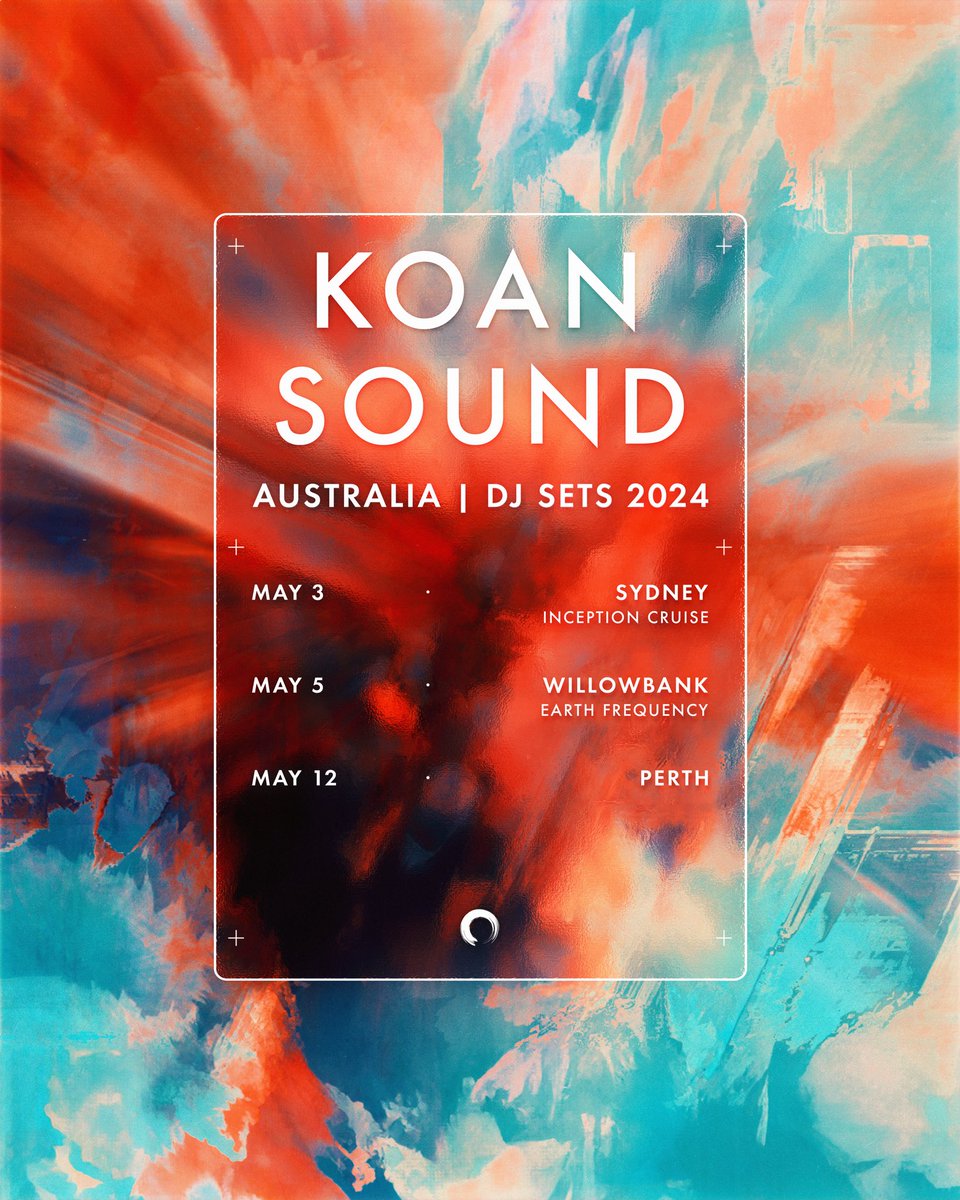 Australia!!! Veryyy pleased to be heading back down under for a few select shows.