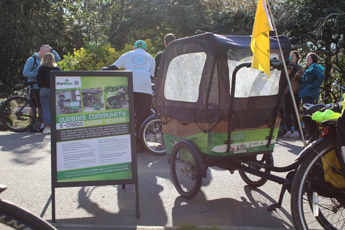 What a fantastic afternoon we had in Dulwich Park this past Sunday as we welcomed Kidical Mass across the finish line!🏁 Seeing attendees having a great time using OurBikes was so motivating and reinforced our commitment to promoting sustainable change in urban transportation.💚