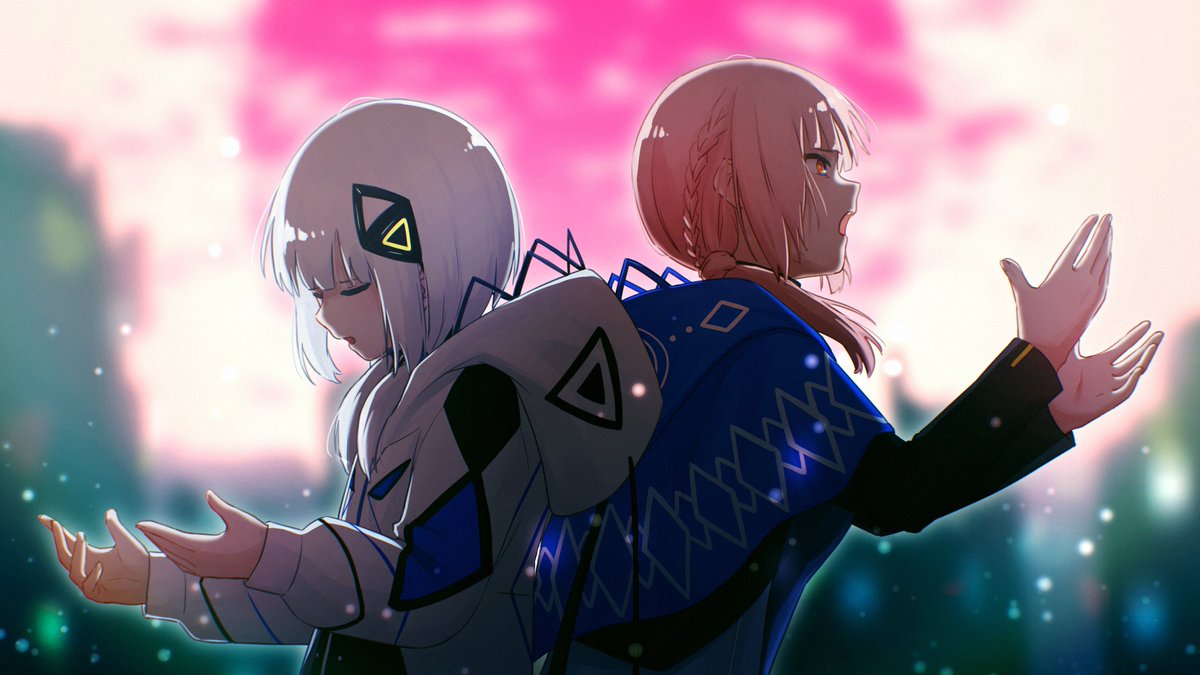 #協奏中応援イラスト
花譜と可不