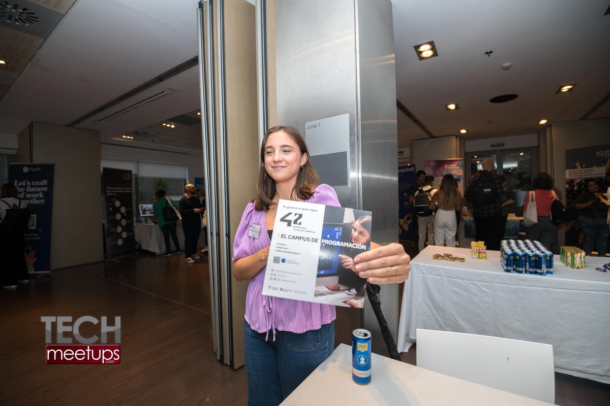 TechStartupJobs's tweet image. One of the highlights of our past Techmeetups Job Fair was the active support of @42BarcelonaFTef. Next could be you! 

Don&apos;t miss out on Barcelona Tech Job Fair and unlock the doors to the best tech talent: buff.ly/3SKquGc 

#Barcelona #jobsinBarcelona #BarcelonaJobs