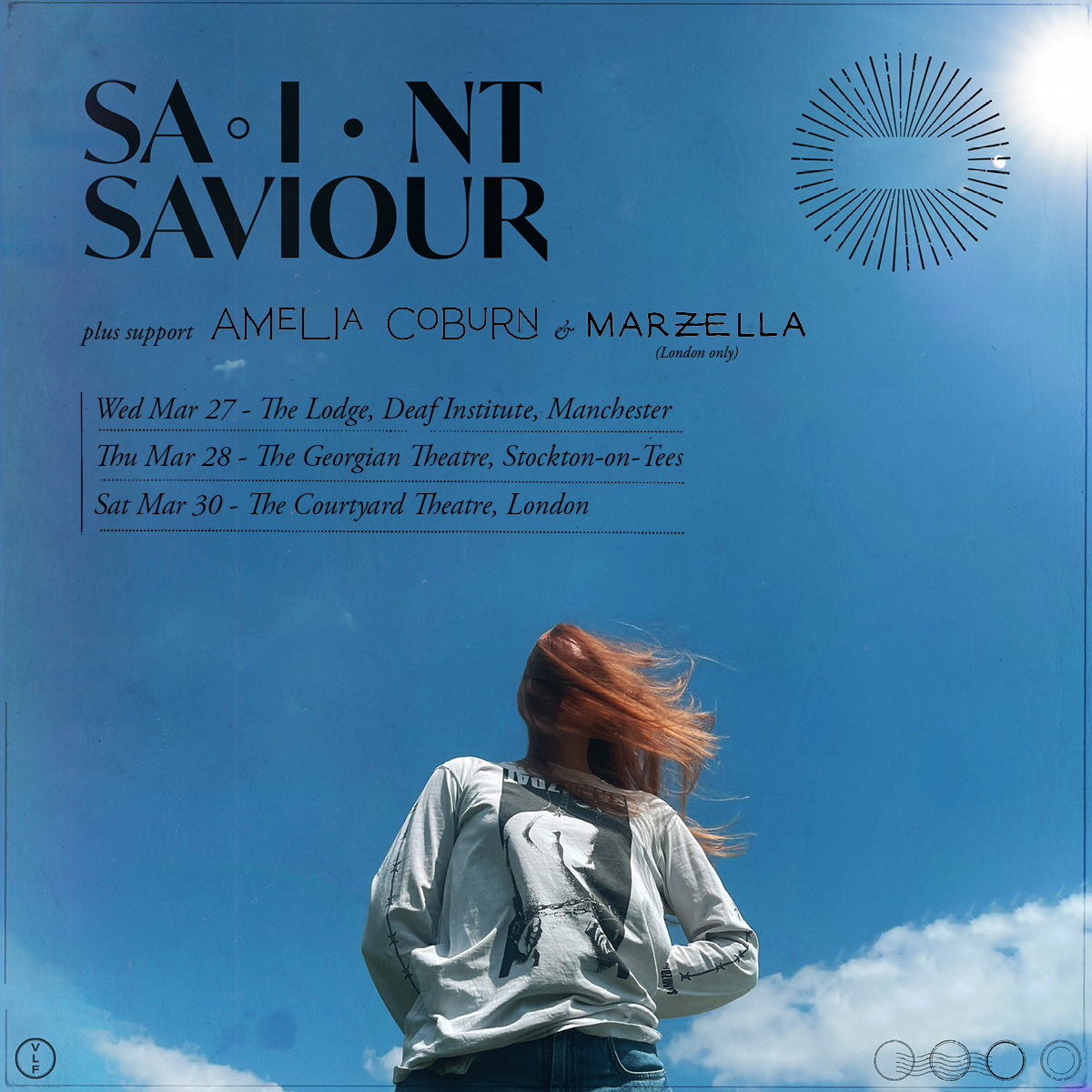 gigsandtours (@gigsandtours) on Twitter photo Tour kicks off tonight!
Don't miss <a href="/SaintSaviour/">Saint Saviour</a> live in Manchester, Stockton-on-Tees and London! With supports <a href="/amelia_coburn/">Amelia Coburn</a> and <a href="/MarzellaMusic/">Marzella</a> ☄️
Hurry, last tickets at tix.to/SaintS Tour kicks off tonight!
Don't miss <a href="/SaintSaviour/">Saint Saviour</a> live in Manchester, Stockton-on-Tees and London! With supports <a href="/amelia_coburn/">Amelia Coburn</a> and <a href="/MarzellaMusic/">Marzella</a> ☄️
Hurry, last tickets at tix.to/SaintS