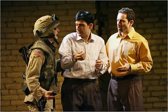 Zum heutigen #TagdesTheaters: ''Betrayed' – Theaterstück über irakische Dolmetscher der Besatzungstruppen hat in New York Premiere' (2008) uepo.de/2008/02/11/bet…