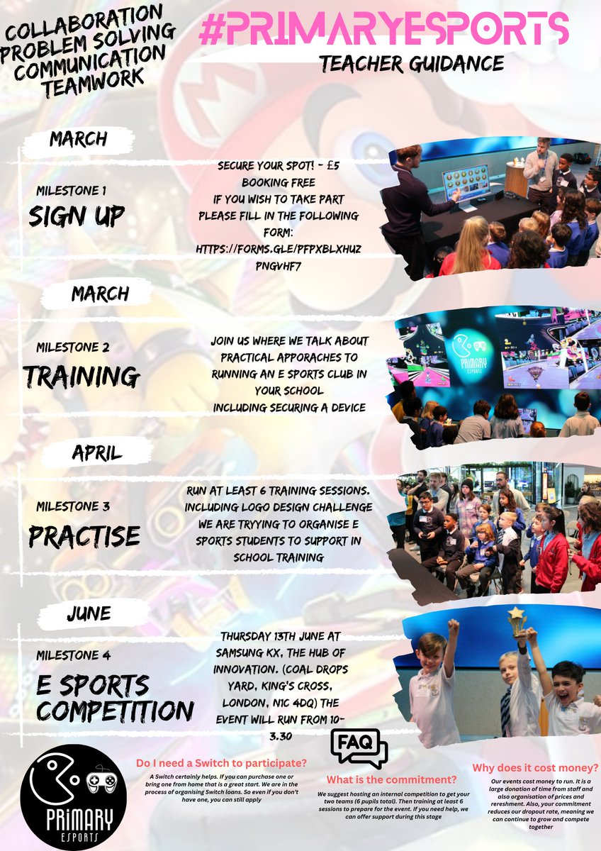 There is still time to sign up to take part in next terms #primaryesports event in London. It is being held at Samsung Kings Cross on the 13th June. More info here:  
sites.google.com/view/redbite-e…

@pip_bhol @LGfL @DigSchoolhouse @BUEC19 #caschat #primaryrocks #computing #esports