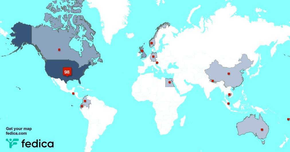 I have 1 new followers from USA last week. See fedica.com/!wichitaIncide…