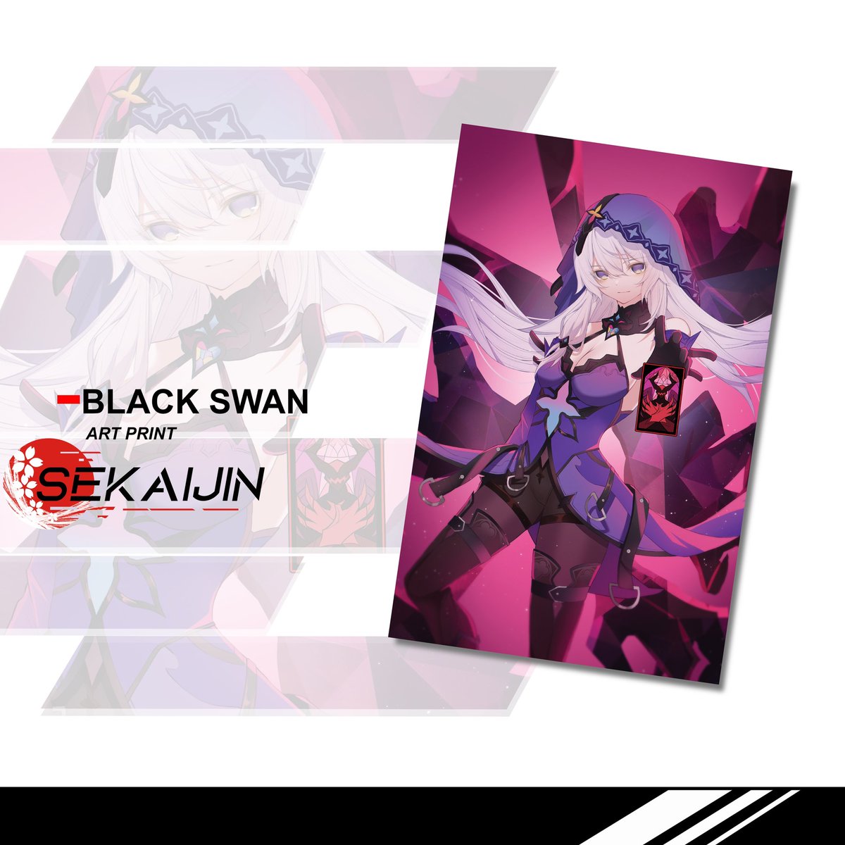 SekaijinStore's tweet photo. New print in shop link in bio
#HonkaiStarRail #blackswan https://t.co/kI5KbN6CkK