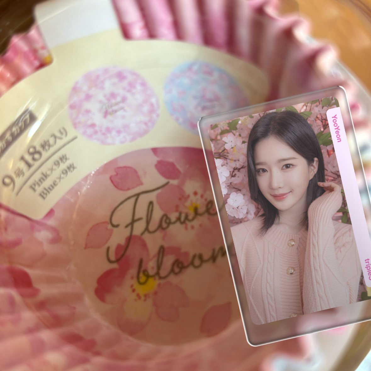 桜なかったからお弁当のおかずカップです