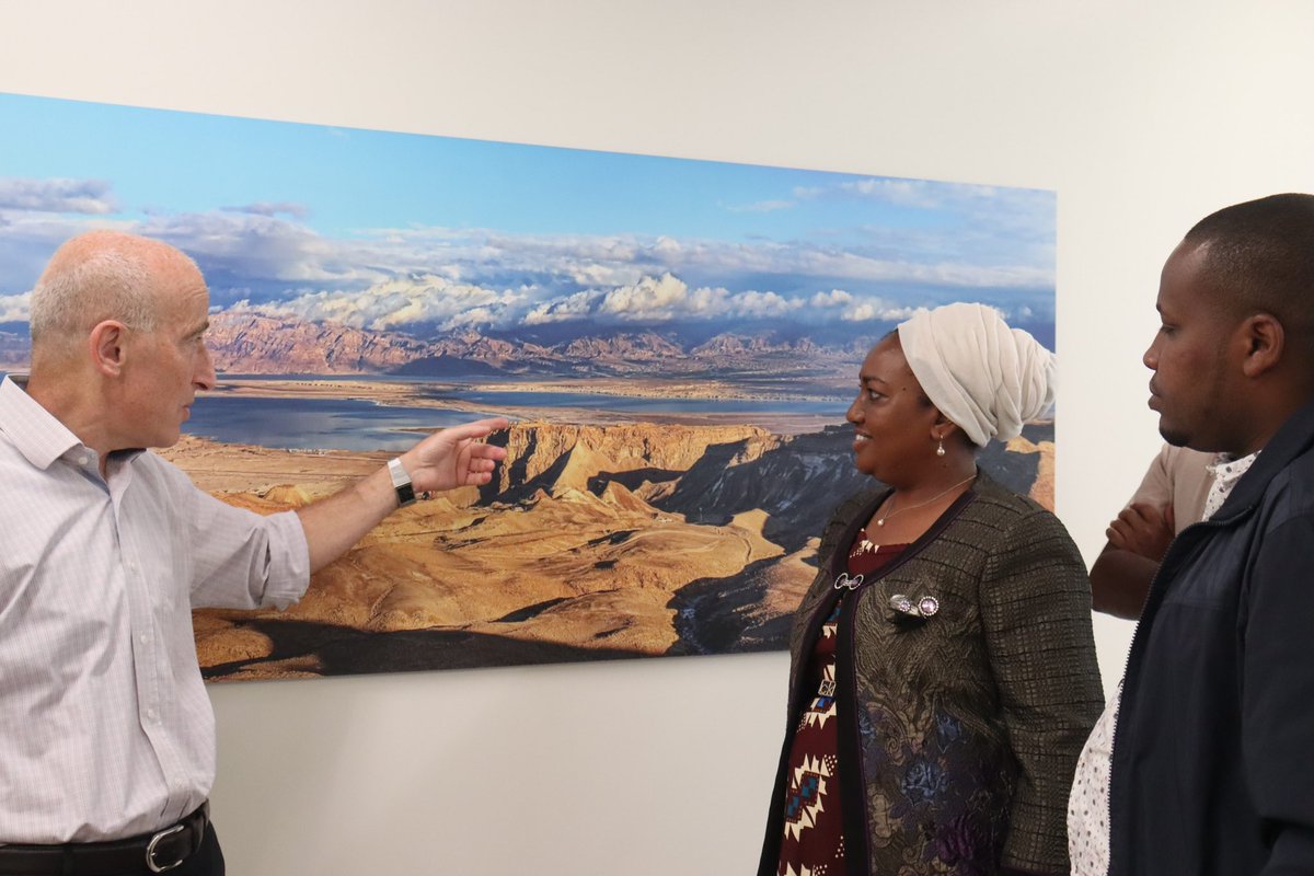 Had a cordial discussion with Hon. @NaomiWaqo, MP of Marsabit County, and her team and explored various collaboration areas, given the arid climate that Marsabit County and Israel share. With Israel’s agriculture and tech/water solutions having proven success in its own arid