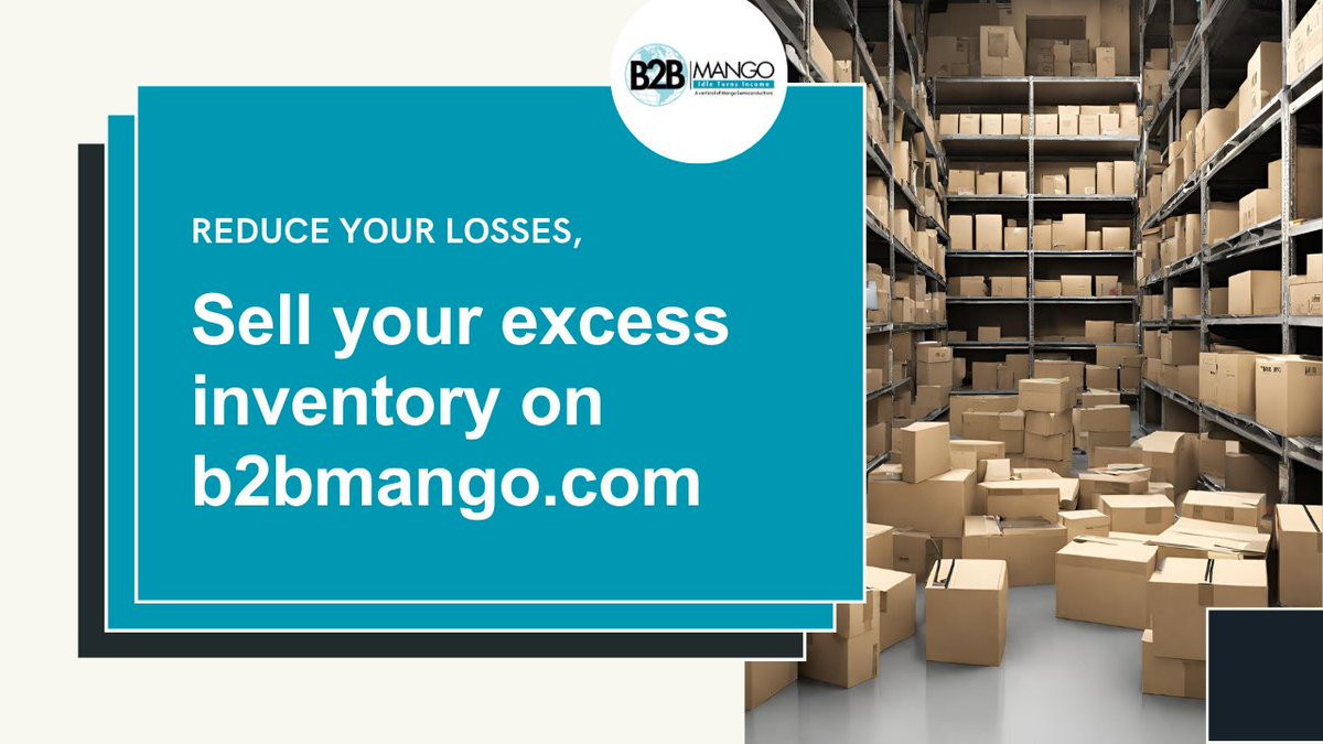 Listing Inventory Made Easy! 🌟 B2BMango.com offers zero fees, unlimited listings, and connects you with the right buyers. Start receiving more inquiries and RFQs today! 📈 

#B2BMango #InventorySolutions #TargetedAudience #ZeroFees
#SellSmart