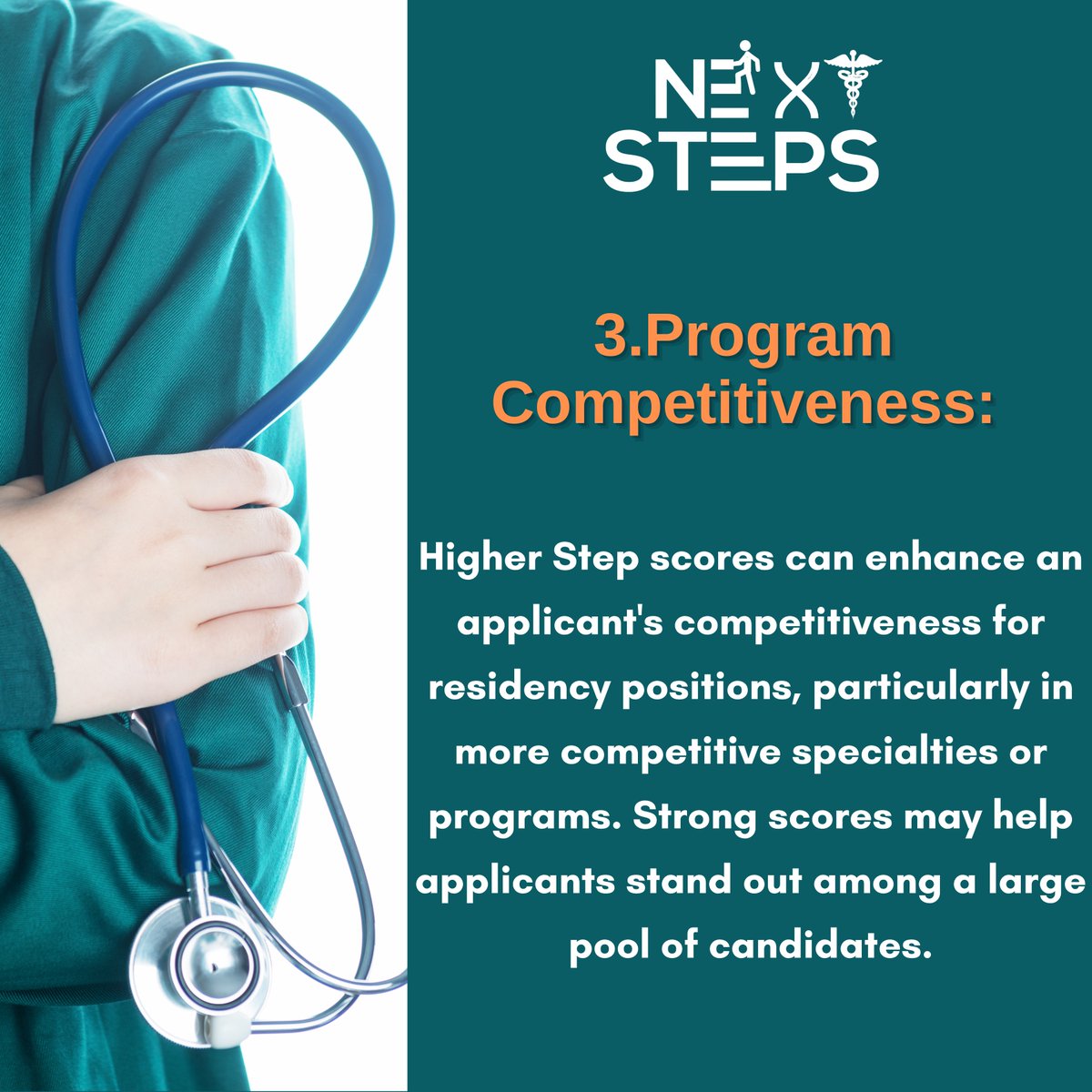 Unlock your residency dreams with strong USMLE Step scores! 🌟🎓
For USMLE  Residency Match: nextstepscareer.com/match-strategy/

#USMLE #Residency #residencymatch #usmlematch #match2024 #nextsteps #nextstepsusmle