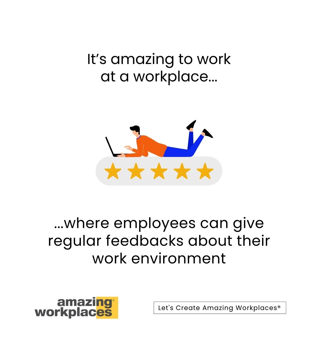 hr_amazing's tweet image. It’s amazing to work at a workplace...
where employees can give regular feedbacks about their work environment

#engagedworkforce #happyworkplace #communicationatwork #companyculture #workenvironment #employeerecognition #continuouslearning #growthmindset