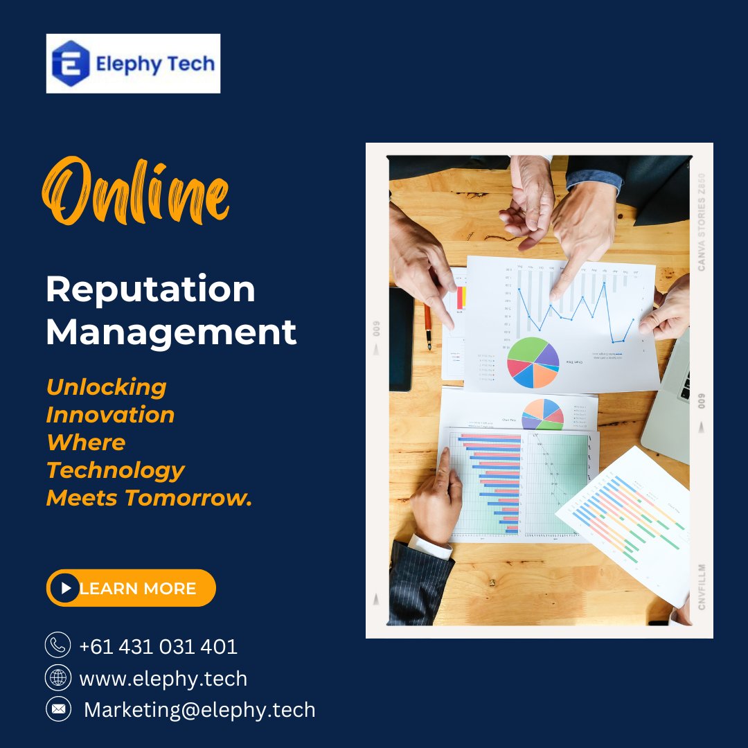 elephytech1's tweet photo. Manage and improve your online reputation effectively with ElephyTech reputation management strategies. Strengthen your brand's online presence today. Visit Our Website https://t.co/OgCU7LLiuX
#websitedesign  #mobileappdevelopment #onlinereputationmanagement https://t.co/A9VJXio0GF