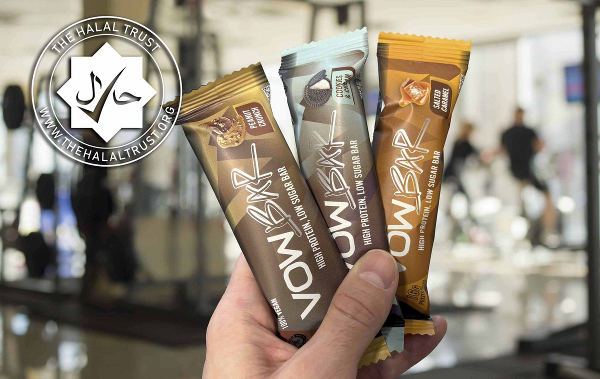 The VOW Bar is now Halal certified 
#vowbar #vownutrition #halal