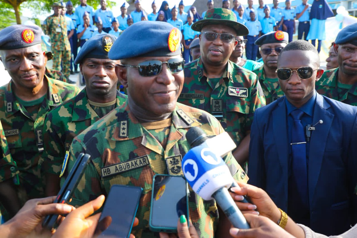 CAS ON TOUR OF NAF UNITS IN LAGOS The Chief of Air Staff, Air Marshal Hasan Abubakar, arrived Lagos yesterday, 26 March 2024, on an operational tour of NAF units located in the State. These are some of the pictures of the tour: