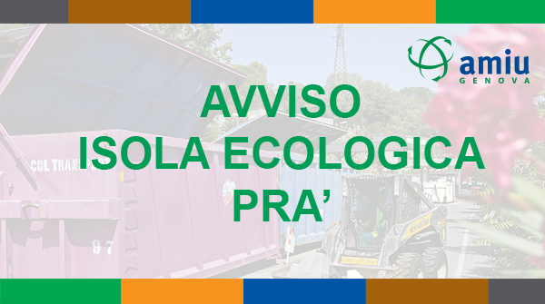 AmiuGenova's tweet photo. #AMIUINFORMA Per importanti lavori di riqualificazione degli spazi e per interventi di manutenzione straordinaria, l’Isola ecologica Pra’ sarà chiusa temporaneamente dal 2 aprile fino al 30 giugno.
➡️➡️https://t.co/2kh0xpMsfN
#raccoltadifferenziata https://t.co/5lK0kNl1Rt