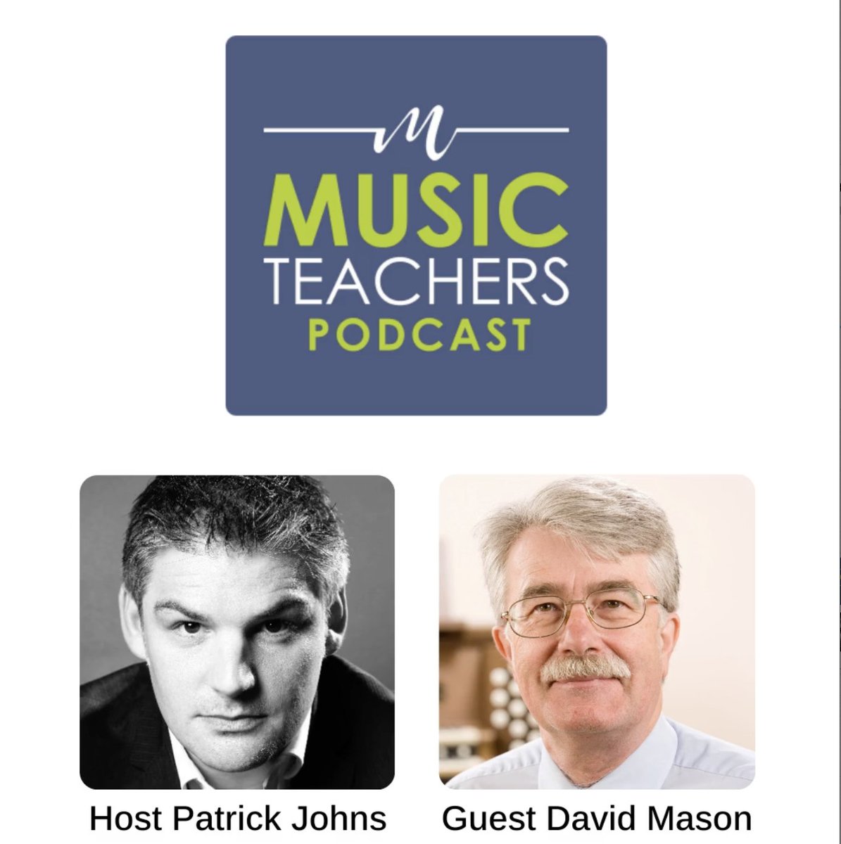 You can hear David Mason talking to @MrPatrickJohns, ahead of the @MusicTeachers_ annual conference, on the Music Teacher's Podcast. David is an avid organist and has been since he was 12yrs old. Interview starts at 22m 36s on EP96. Full episode here: musicteachers.org/podcast/