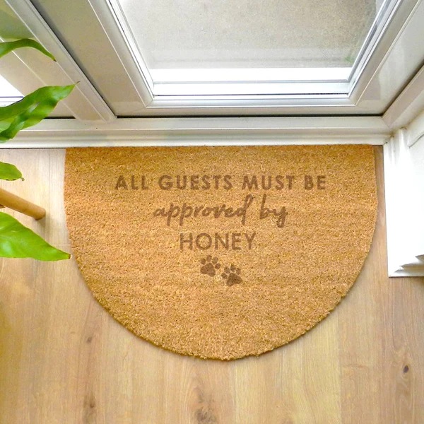 Admittance subject to pet approval only! Coir doormat personalised with any pet's name  lilybluestore.com/products/perso…

#doormat #pets #dogs #home #mhhsbd #earlybiz