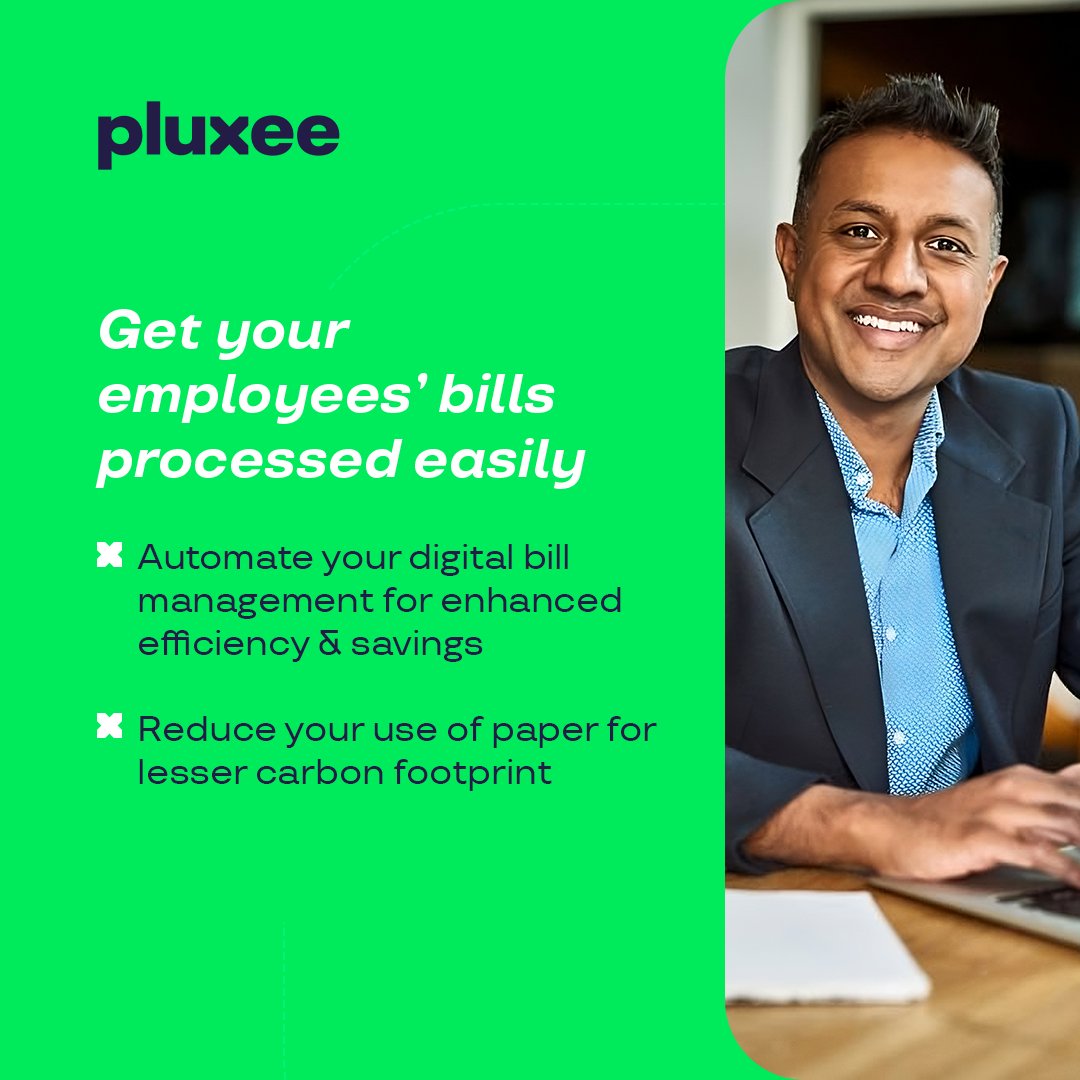 Streamline your organisation’s bill processing with Pluxee. Our automated solution simplifies expense management, enhancing efficiency while reducing your carbon footprint. Experience the convenience of instant access to all your documentation, anytime, anywhere. #PluxeeIndia