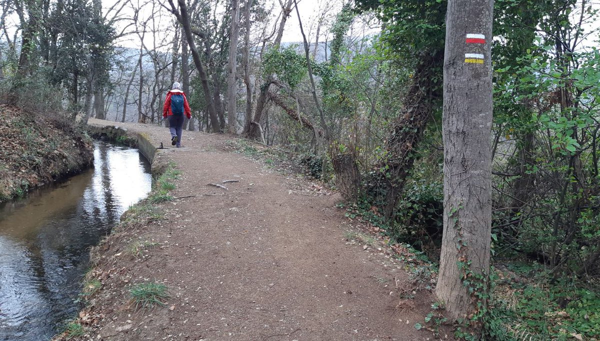 AutocaravanaCat's tweet photo. ETAPA 6⃣
Avui farem l'excursió de #Codalet a #SantMiquelCuixà, malgrat la pluja
Bosc, recs i al final l' impressionant romànic de l'abadia, al mig de la vall
Tornem a l'🚐 i seguim #Tet amunt!
🅿️ Sota el viaducte del tren, a l'entrada de #Codalet. Pàrquing de terra al costat
👇 https://t.co/Lh1TQPL8OQ