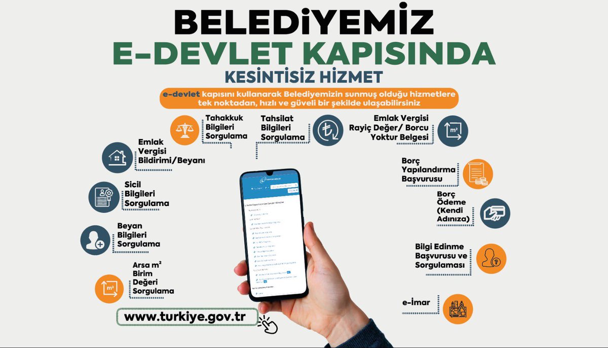 Online hizmetlerimiz ile işiniz artık daha kolay.🖱️ E-Belediyecilik kapsamında hazırladığımız tüm yenilikler E-Devlet kapısı ile bir tık uzağınızda. Belediye hizmet binasına gelmeden de yapabileceğiniz online hizmetleri görselimizde hazırladık.👇🏻 #Şahinbey #Gaziantep