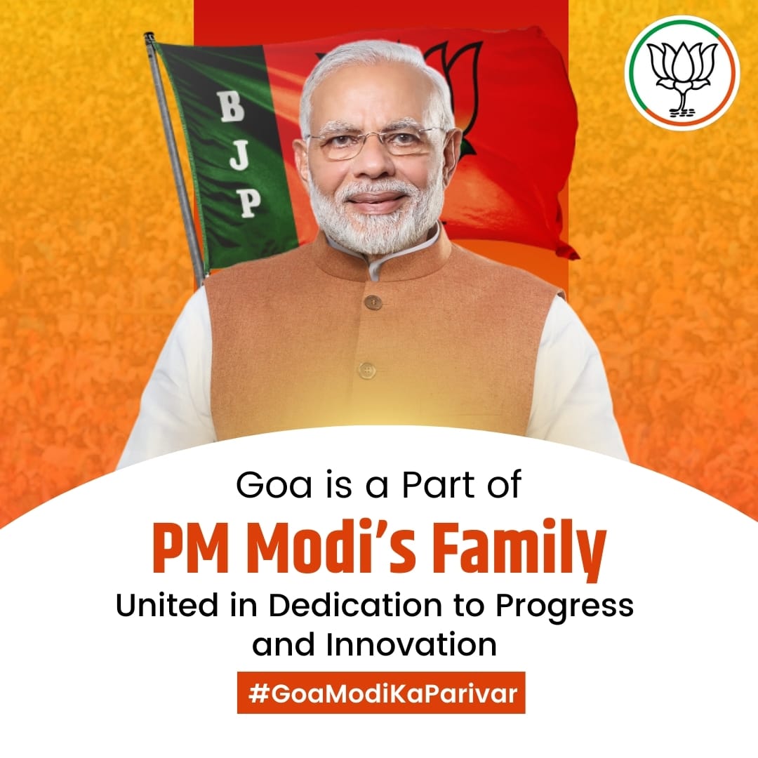 NishaSingh31655's tweet image. As Goa embraces PM @narendramodi&apos;s vision for a New India, the #GoaModiKaParivar spirit reverberates across a great time to the state. Together, we stand united in our quest for excellence and growth.