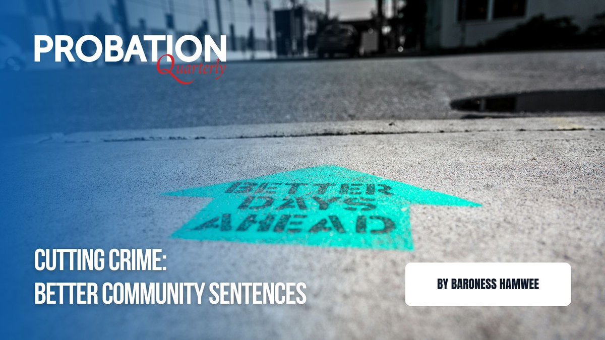 In PQ31, Baroness Hamwee from @LordsJHACom, discusses the House of Lords Justice and Home Affairs Committee recently published report ‘Cutting crime: better community sentences’. buff.ly/2UHtEg4 #probation