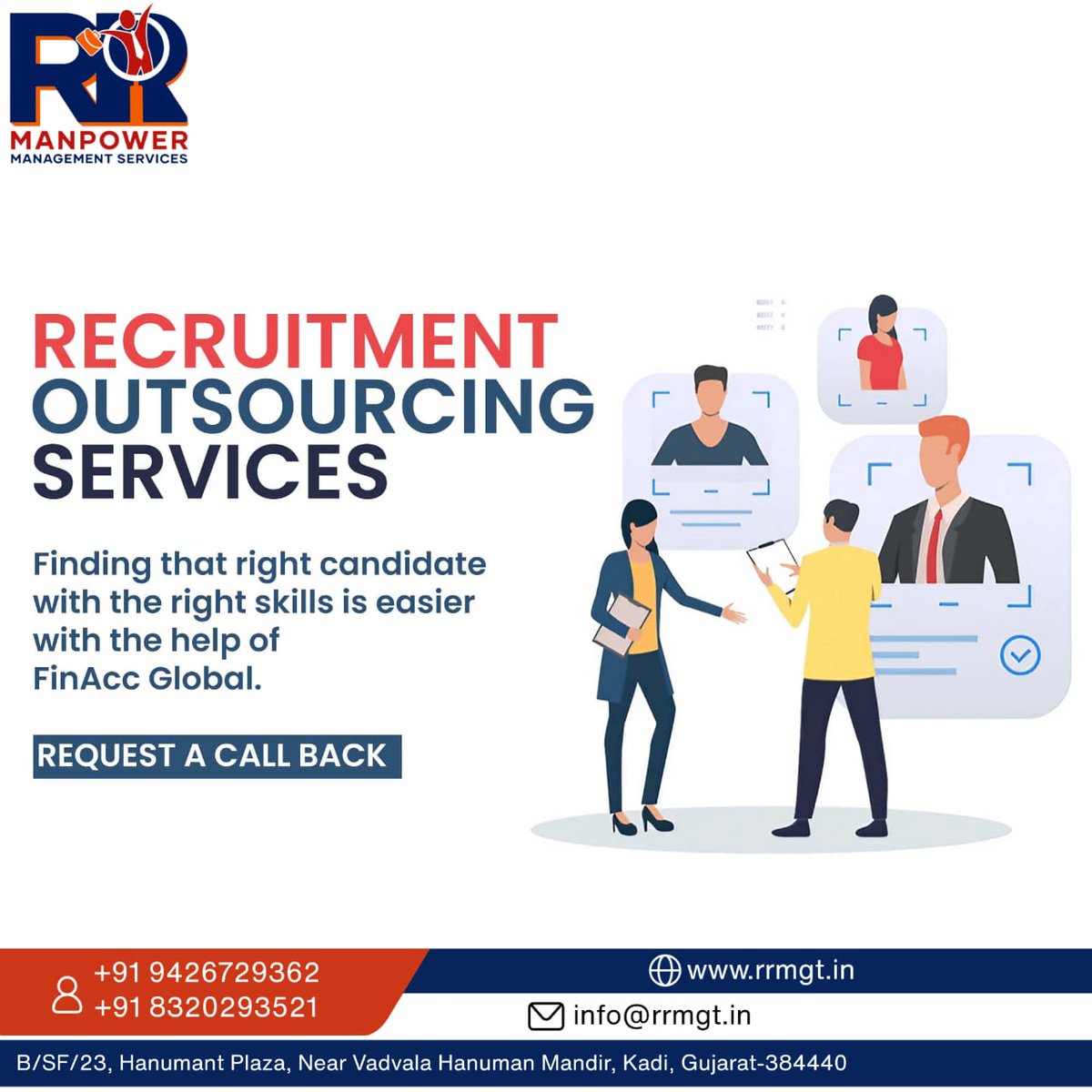 rrmanpowers's tweet photo. Discover the Magic of Recruitment Outsourcing with FinAcc Global in India! 🇮🇳 Finding the ideal candidate just got simpler. Request a callback now!

#RecruitmentIndia #HireInIndia #TalentSearchIndia #HRIndia #StaffingSolutionsIndia #IndianRecruitment #rrmgtkadi #rrmanpowerjobs 🌟 https://t.co/9tEATj2seR