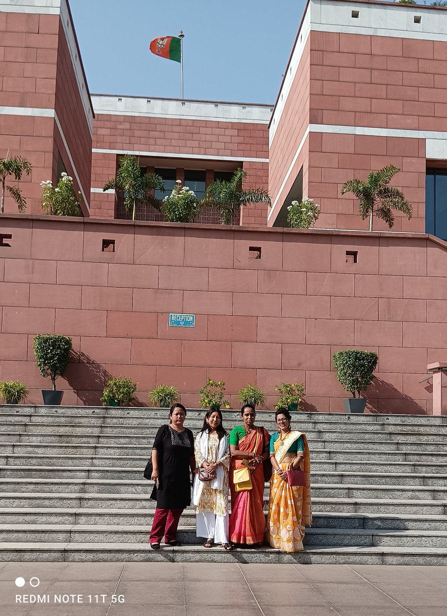 Empower a woman & you empower a community. The true measure of a society's progress lies in the status of its women. Nari Shakti isn't just a slogan under the leadership of @narendramodi ji,  it's a call to action for equality, justice & respect.
#NariShaktiWithModi 
#SashaktNari