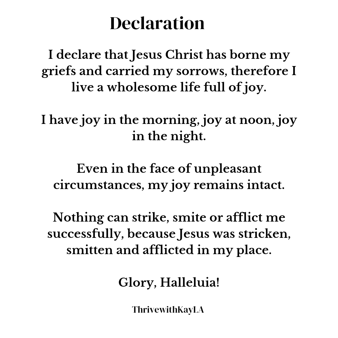 ThrivewithKayla's tweet photo. Isaiah 53:4 ESV
Surely He has borne our griefs and carried our sorrows; yet we esteemed Him stricken, smitten by God, and afflicted.
#wednesdaydeclaration
#jesussacrifice
#joy
#thrivewithkayla
#hrconsulting
#thrivejoyfully https://t.co/0w9e794teF