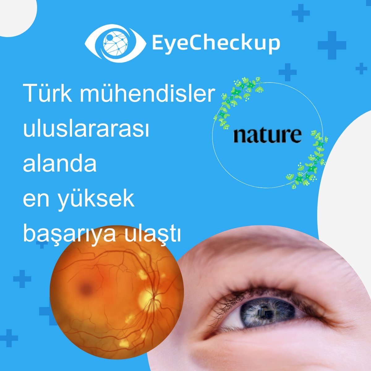 EyeCheckup - Early Diagnosis AI system (@eyecheckup) on Twitter photo Diyabetik retinopati taraması için üç non-midriyatik kameranın tanısal performansının yapay zeka ile karşılaştırılması adlı makale Nature Eye dergisinde yayınladı!
Makaleyi okumak için linke tıklayın!
nature.com/articles/s4143… Diyabetik retinopati taraması için üç non-midriyatik kameranın tanısal performansının yapay zeka ile karşılaştırılması adlı makale Nature Eye dergisinde yayınladı!
Makaleyi okumak için linke tıklayın!
nature.com/articles/s4143…