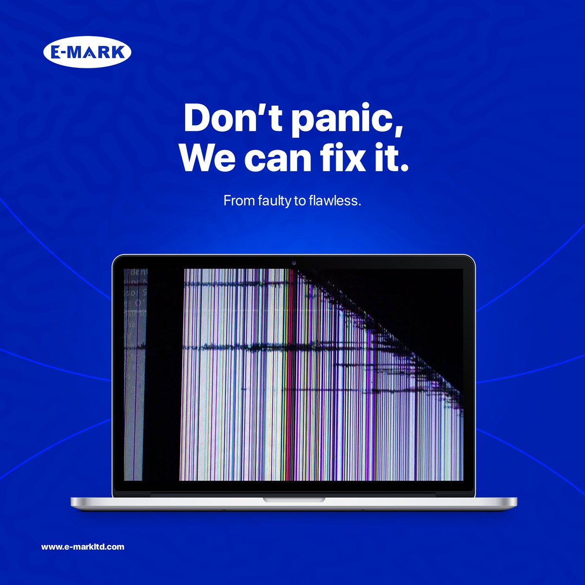 Why panic when you could easily have your device restored when you fix with us. Visit us for quick and reliable repairs. #DeviceRepair #DonotPanic #Fixwithus