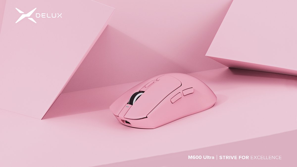 Meet our NEW! [DELUX M600 Series] drops on April 1st. Ready to refresh your gaming gear? #deluxmouse #gamingmosue #deluxm600