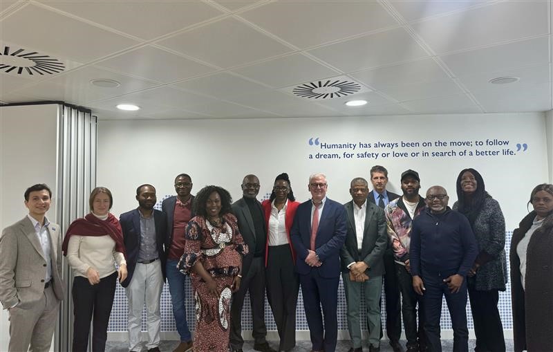 This week, IOM hosted a Strategic Meeting with the #Nigerian Diaspora Community in the UK. It was the opportunity to reaffirm IOM's commitment to working closer with the diaspora as a catalyst for development and present the 'Home for Displaced' global fundraising campaign.