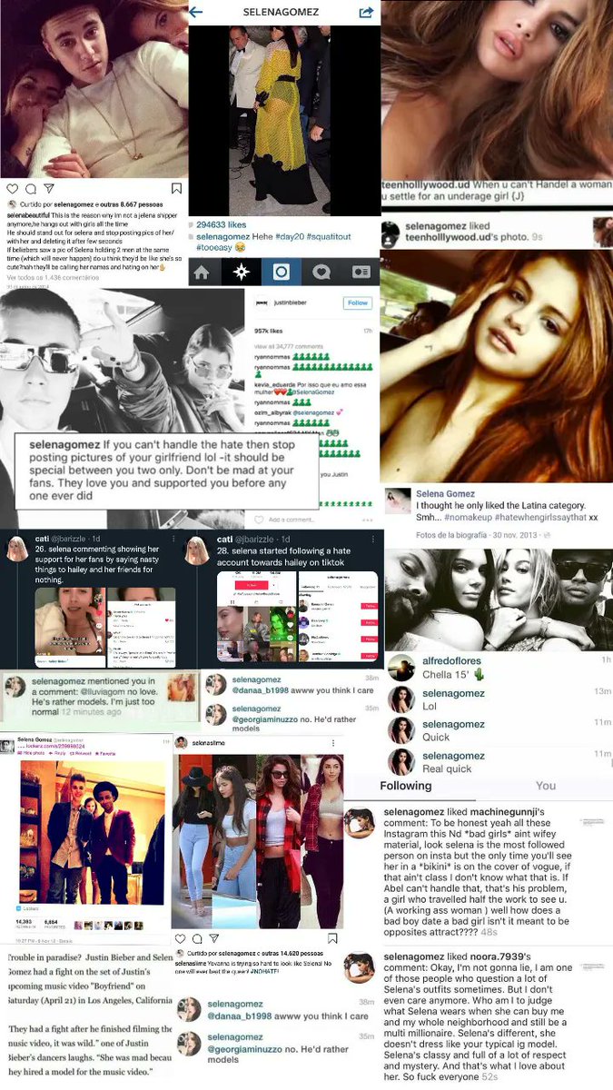 One thing about selena gomez stans they think hailey is the same jealous, insecure toxic women selena is, meanwhile hailey loves Sabrina Carpenter as much as Justin