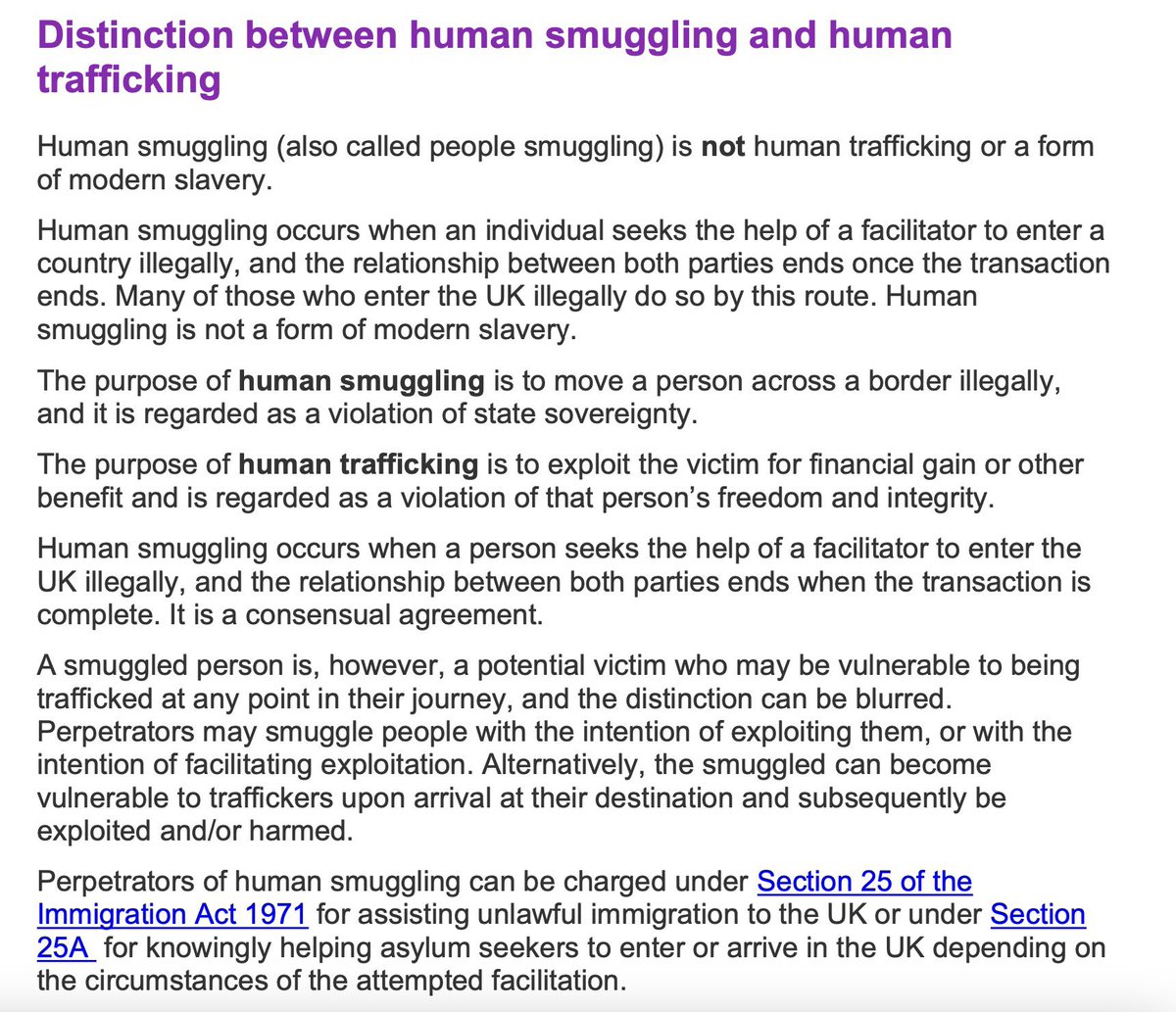 And here we go again. This time their Lordships don’t know the difference between #smuggling and #humantrafficking. The terms are not interchangeable. theyworkforyou.com/lords/?id=2024… @Conservatives