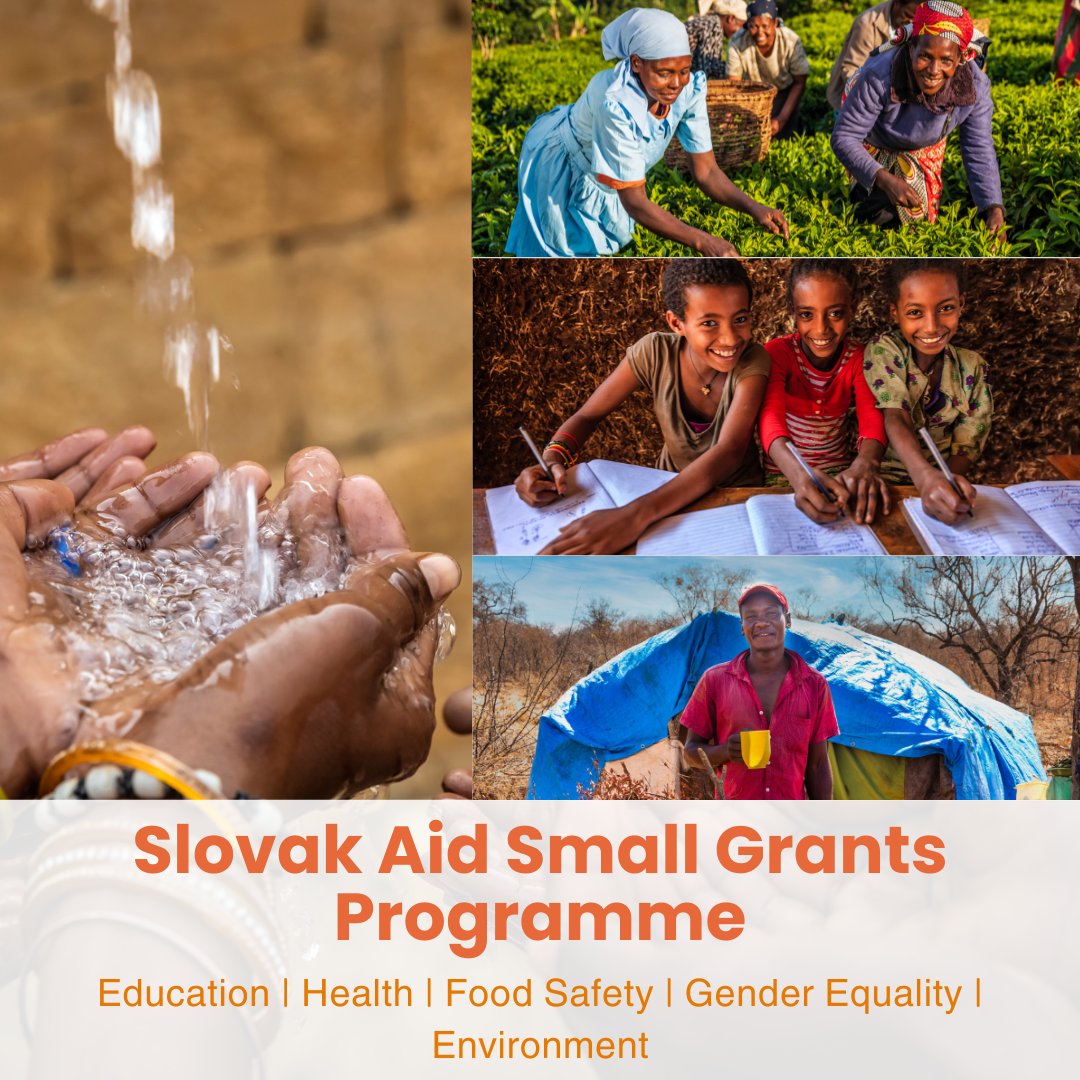 📣Slovak Aid Small Grants Programme for Non-governmental organizations The submitted projects must be related to sectors: Quality Education | Good Health | Food Safety & Agriculture | Gender Equality | Environment & Climate Change 👉These Small grants focus on supporting