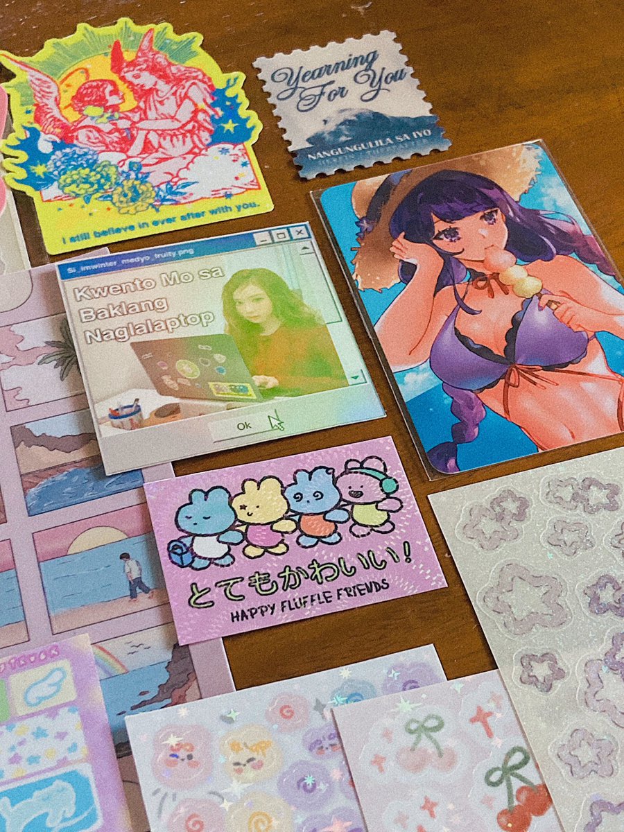 (is it too late to post?) komiket haul ! 🌷