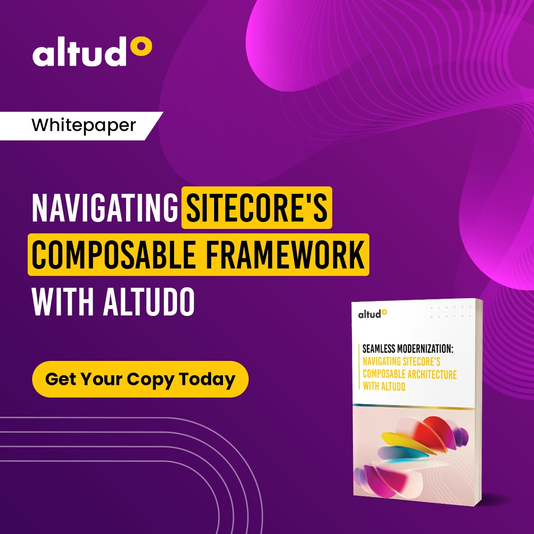 Customers expect near-real #PersonalizedExperiences!
#Sitecore's #ComposableArchitecture unlocks the flexibility & agility you need to deliver them.
  
➡️Download our guide to learn more about it: altudo.co/insights/white…

 #CX #MarTech #DigitalTransformation