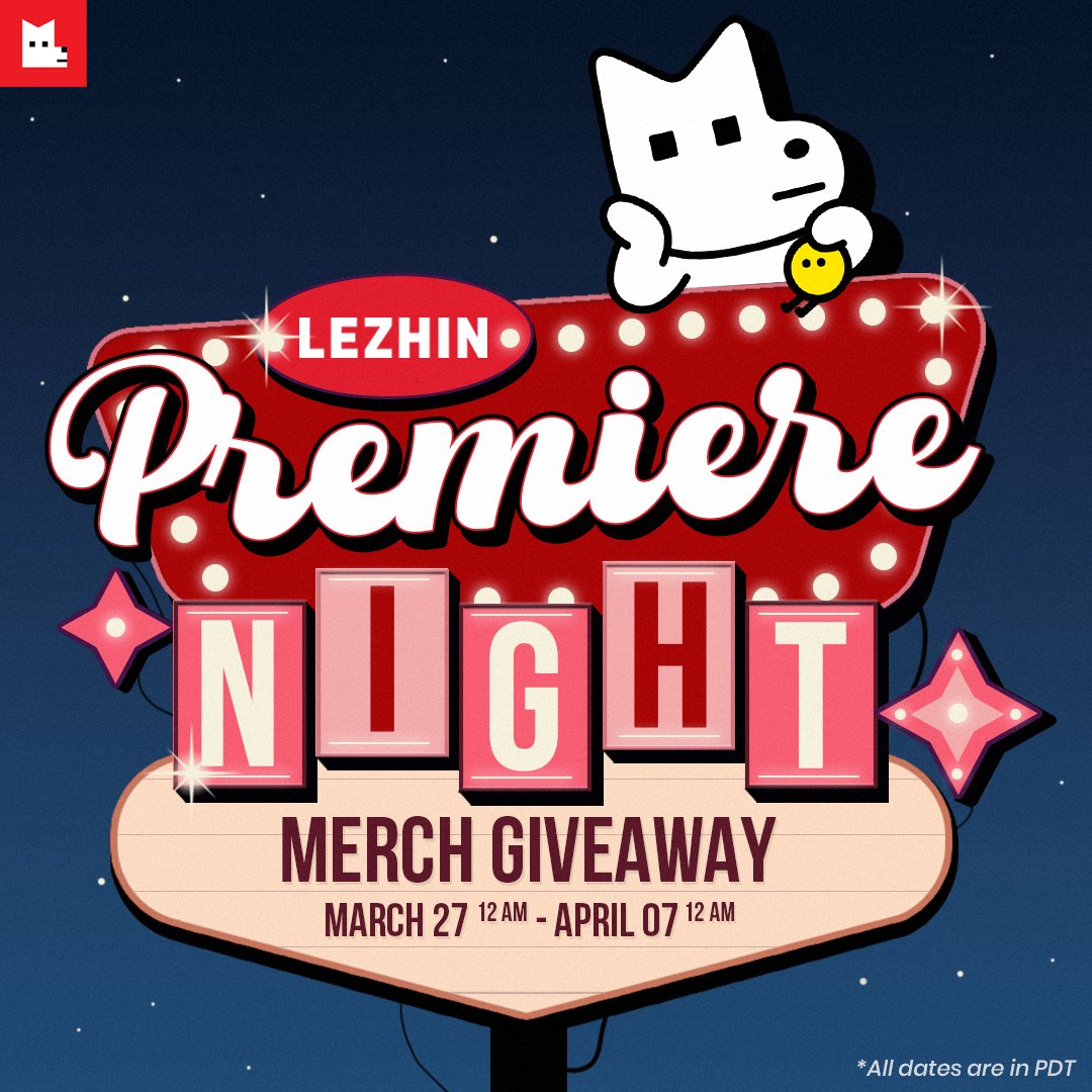 🍿Another LEZHIN Giveaway is premiering just for you! 🎭 Win 𝟮𝟬𝟮𝟰 𝗦𝗲𝗮𝘀𝗼𝗻'𝘀 𝗚𝗿𝗲𝗲𝘁𝗶𝗻𝗴𝘀 𝗠𝗲𝗿𝗰𝗵! 𝗘𝗻𝘁𝗲𝗿 𝗡𝗼𝘄!👉 bit.ly/tw_premierenig… 📅03/27 12:00 AM-04/07 12:00 AM PDT 🔔Mid-Apr 2024 (via 📩) #PremiereNight #lezhincomics #lezhinus