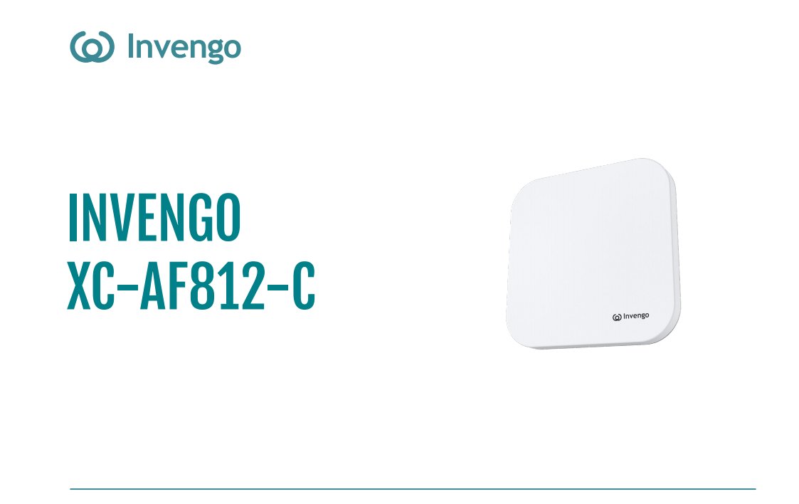 Invengo's tweet image. Invengo’s XC-AF812-C circular polarization antenna’s working frequency range covers the 902MHz ~ 928MHz frequency band. It suits smart retail, digital warehouse management, logistics management, and other fields.