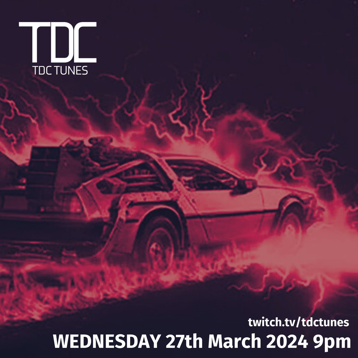 Can you guess the theme for tonight's Twitch show? twitch.tv/tdctunes #twitchmusician #backtothefuture