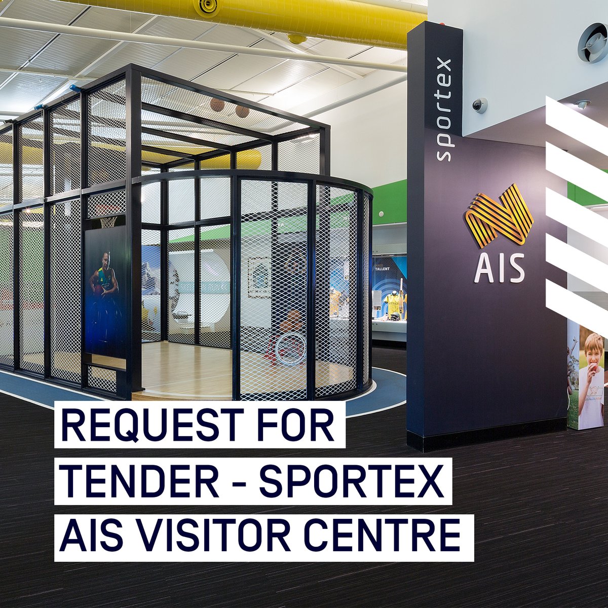 📢 Do you or someone you know work in the interactive exhibits, technology, or gaming space? We're seeking proposals to rejuvenate Sportex, our beloved interactive exhibit space, to create an engaging and inspiring experience for a new generation. ▶️ ausport.gov.au/about/tenders/…