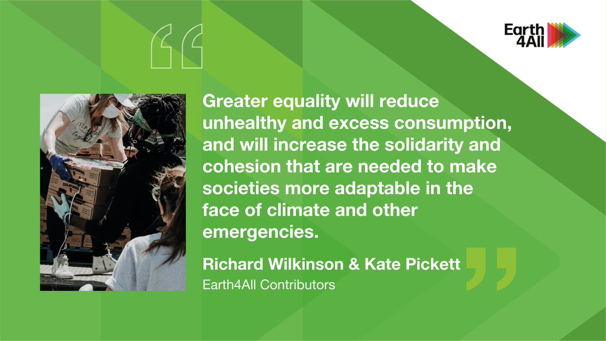 The science is clear: equality is good for people and the planet. Read @ProfRGWilkinson & @ProfKEPickett on why reducing inequality is central to solving the climate crisis ⏩ ow.ly/Mhzh50QYxI8