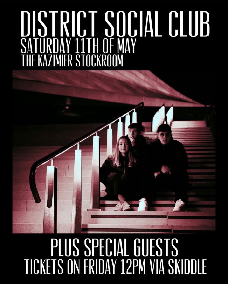 DSC Live @ The Kazimier Stockroom, Liverpool - Saturday 11th May 2024

We’re back…headline tickets go on sale this Friday 12pm. 

Let’s pack it out ♣️