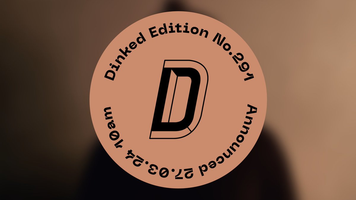 Excited to announce @dinkededition number 291! Tune in at 10am to see the latest in the series @spindizzyrecord