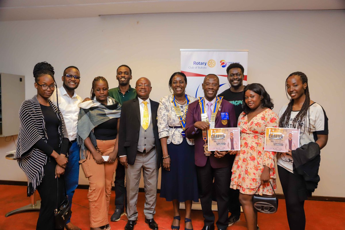 Yesterday we managed to join @Rotary_Bukoto as they celebrated 21 years of incredible service. We were privileged to rub shoulders with @DGEdwardKakembo @edithkakuba2013 @mikesebaluken @xsentamu @GKitakule. We can confirm that they’re joining us on 12th April @GardensNajjera 🥳